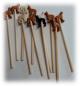 Preview: Holz Bleistift mit Alpaka Motiv