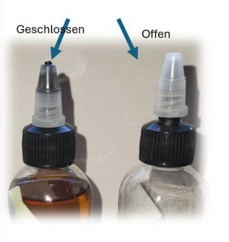 Preview: Öl-Flasche leer, 100 ml, wiederverschließbar