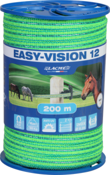 Weidezaunband EASY-VISION 12 Band 200 mtr. Rolle