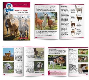 Benny Blu Wissensheft „Lamas und Alpakas“