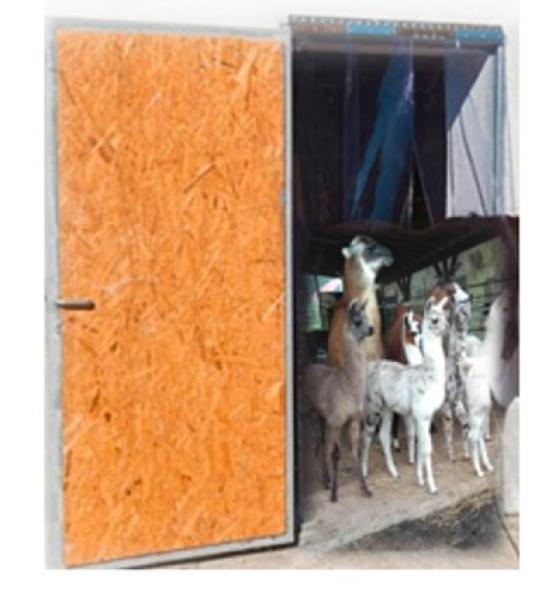 Streifenvorhang-Set PVC **