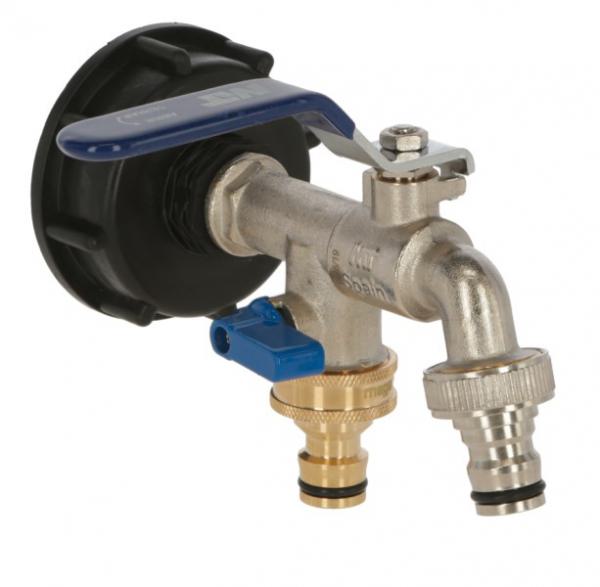 Anschlusshahn für IBC-Container