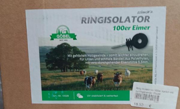 Ring-Isolatoren 100er Karton