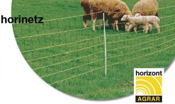 Schafnetz horizont mit Doppelspitze 90 cm