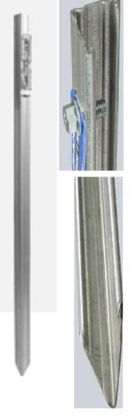 Erdungsstab 100 cm Winkel
