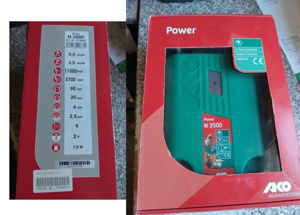 Weidezaungerät AKO Power N 3500