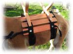 Holz Sattel universal